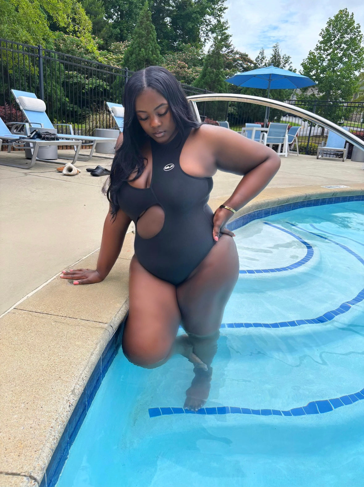 One piece swimsuit